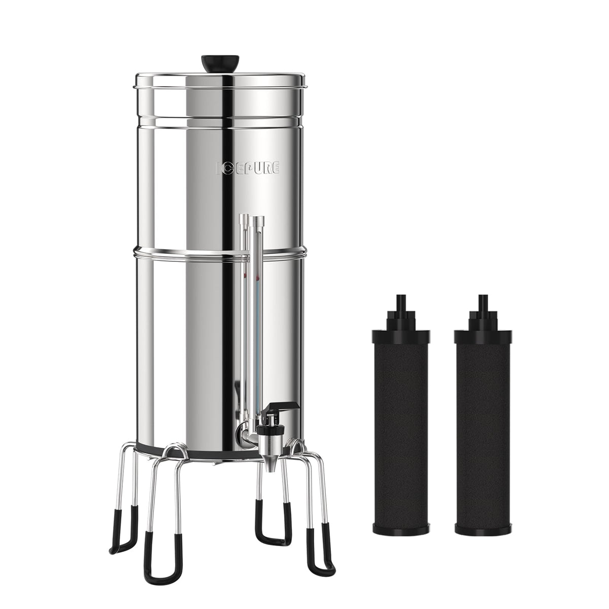 ICEPURE 2.25G Gravity-fed Water Filter System with Sight - Image 1