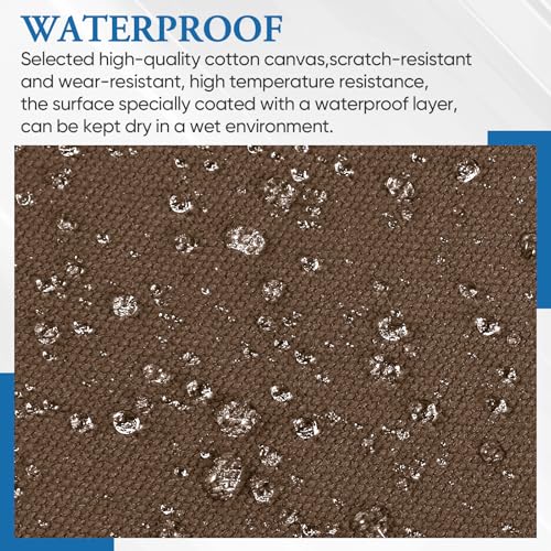Canvas Patch 5.5 x 8 Inches 6Pcs Self-Adhesive Waterproof - Image 4