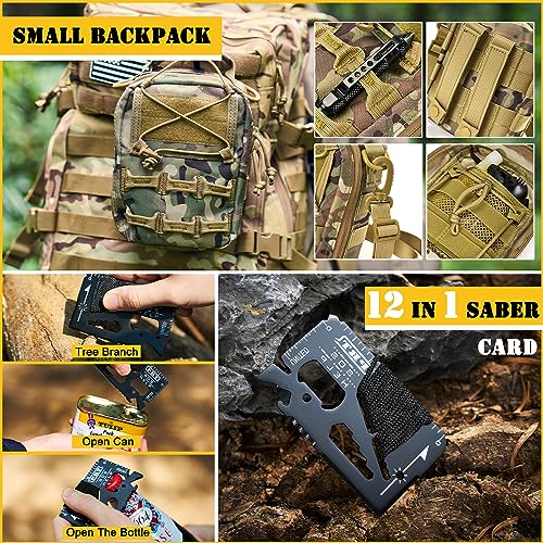Survival First Aid Kit,99PCS Professional Survival Gear - Image 4