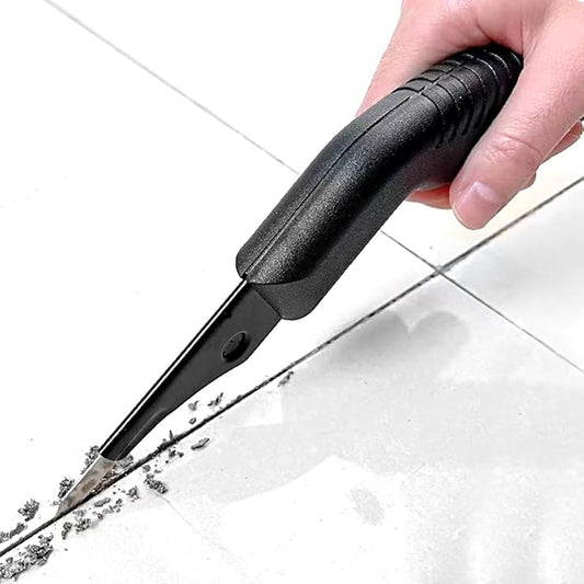 Grout removal tool grout saw removal tool grout removal blade 1 handle and 10 grouting saw blades Used to clean debris in the gaps of tiles for better filling