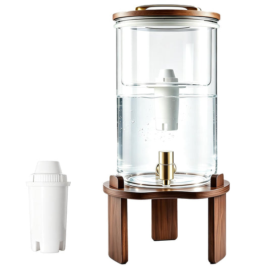 Gravity Water Filter Dispenser, Countertop Drinking Water - Image 1