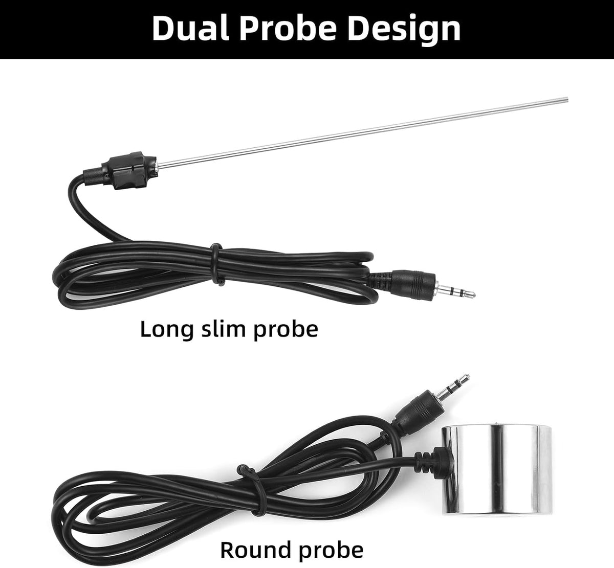 Acoustic Water Leak Detector with Dual Probes & Headphones