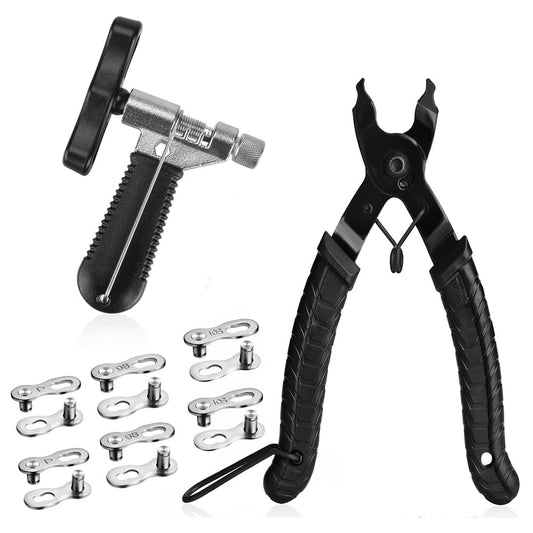 Bike Chain Repair Tool Kit with Link Pliers, Chain Breaker - Image 1