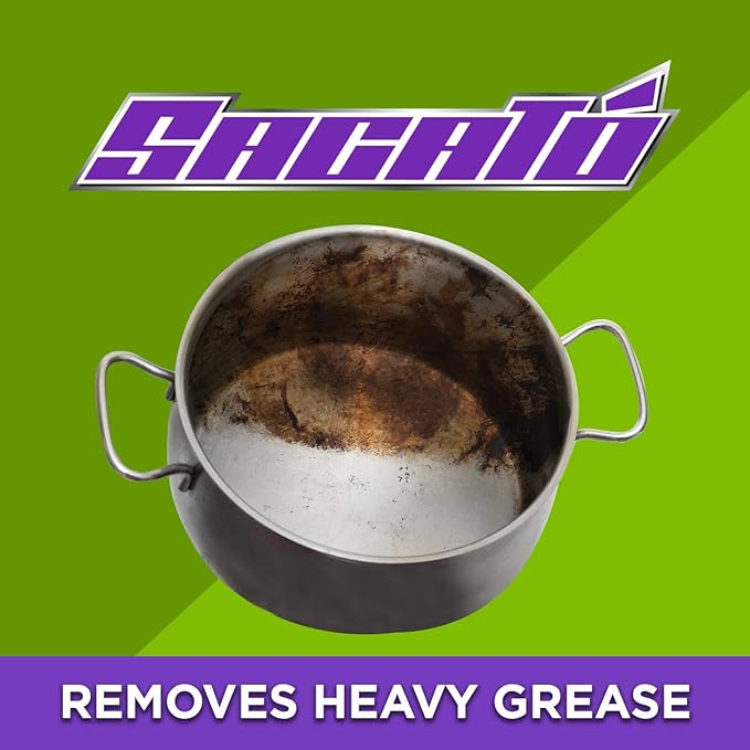 Grehge ts Sacato Cleaner & Degreaser (32 fl Oz) - Removes Tough Stains - Eliminates Grime and Heavy Grease - Use on All Surfaces (12 Pack)