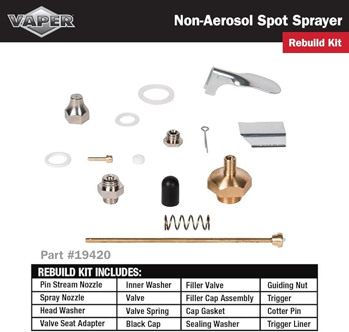Vaper 19423 Spot Spray Non-Aerosol Sprayer - Orange