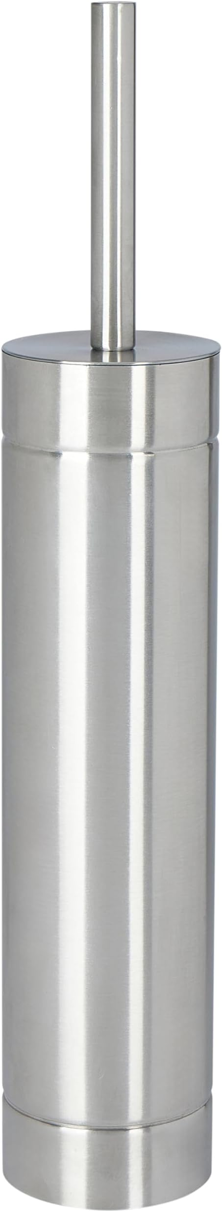 Bath Bliss Toilet Brush with Weighted Base | Slender Design | 360 Degree Brush | Bathroom Cleaning | Stainless Steel