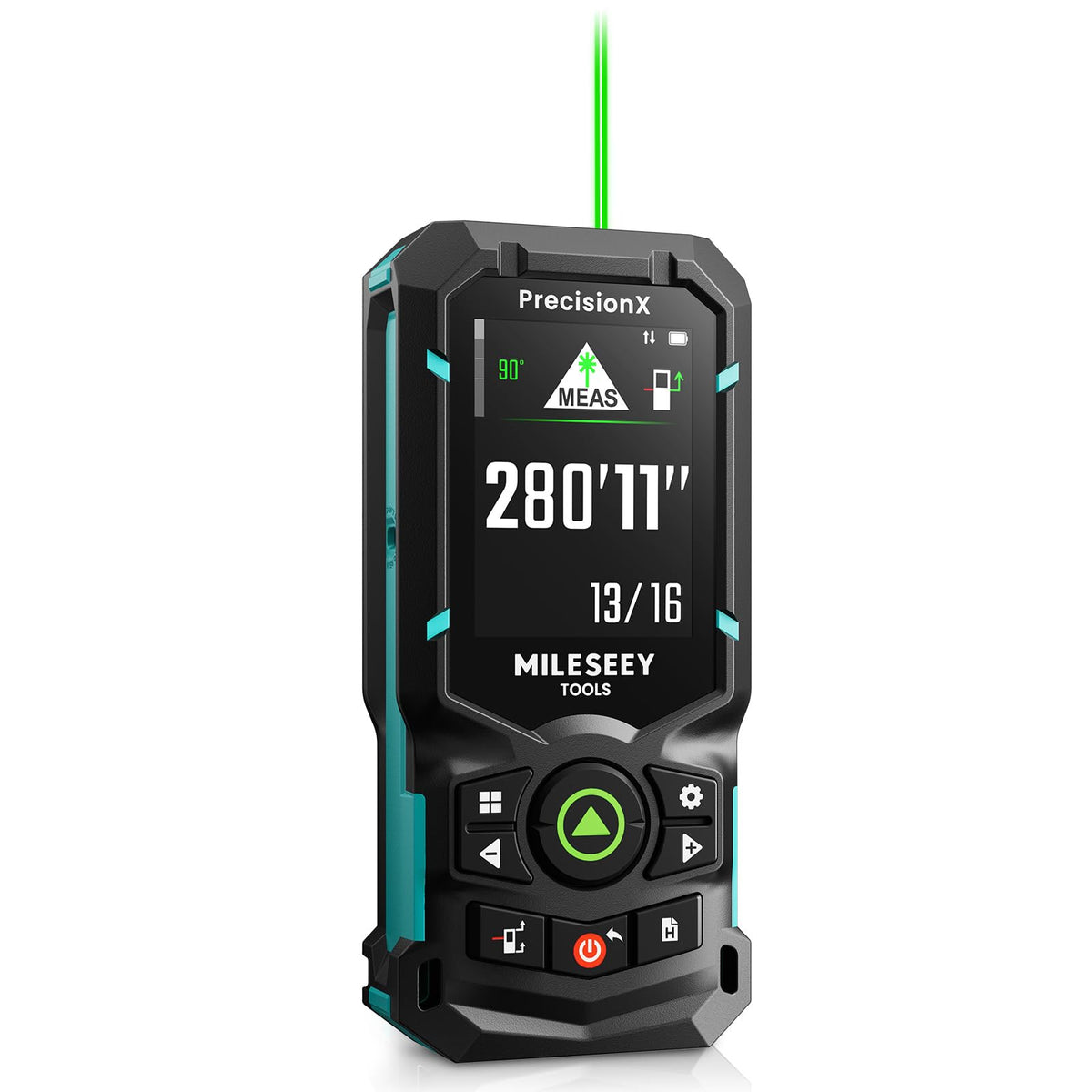 MILESEEY S50 Green Laser Distance Meter, 400 ft Laser Measure - Image 1