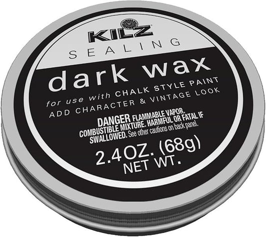 KILZ Protective Sealing Wax, Interior, Dark, 2.4 Ounces