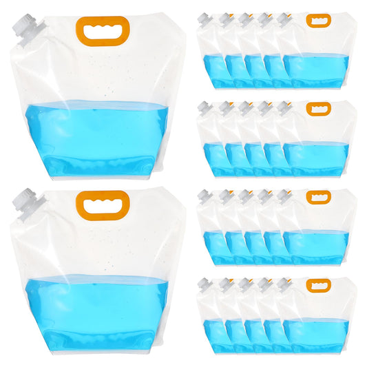 MAQUITA 20 Pcs 1.3 Gallon Foldable Water Emergency - Image 1