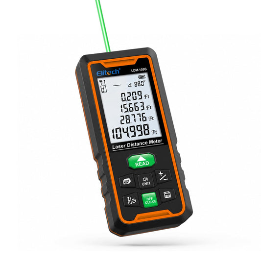 Elitech Green Laser Measuring Tool, Self-Calibration - Image 1