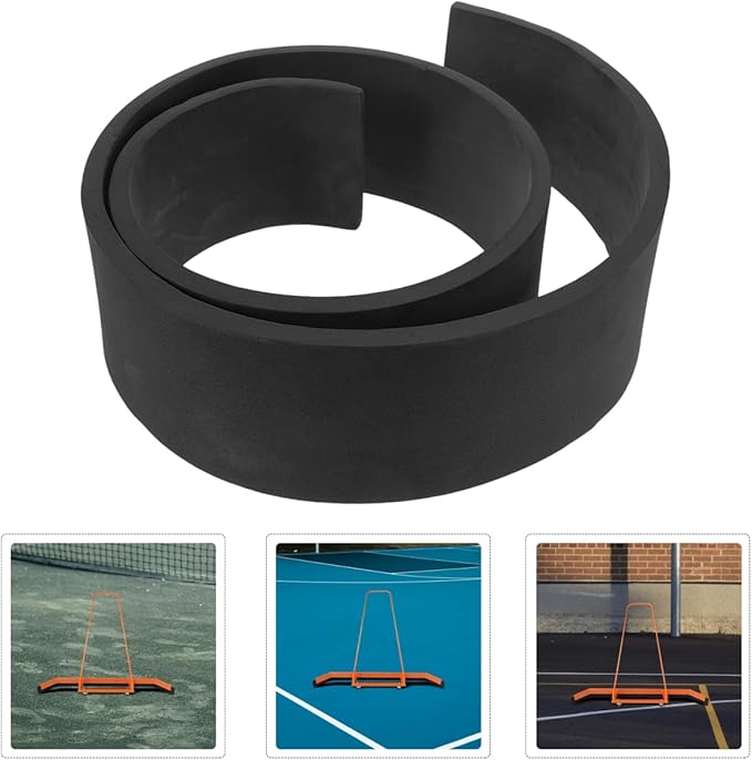 ibasenice High-Elastic Floor Squeegee Refill Strip for Tennis & Basketball Court Cleaning Durable Rubber Squeegee Head Replacement 59.05In