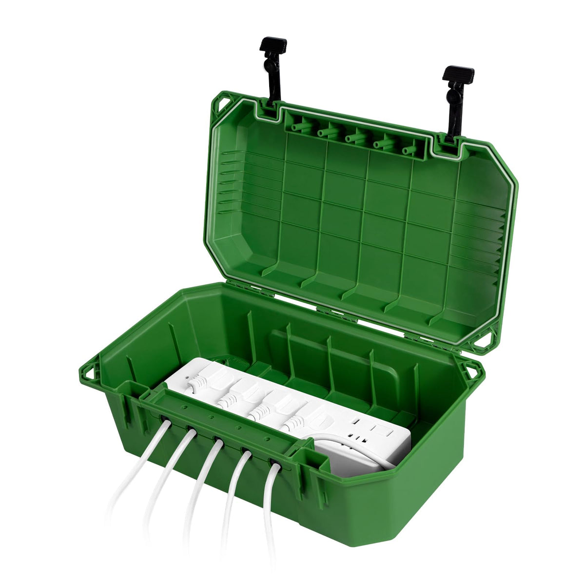 WELKIN Heavy-Duty Outdoor Electrical Box, 15.3 x 8.9 x 5.4 in - Image 1