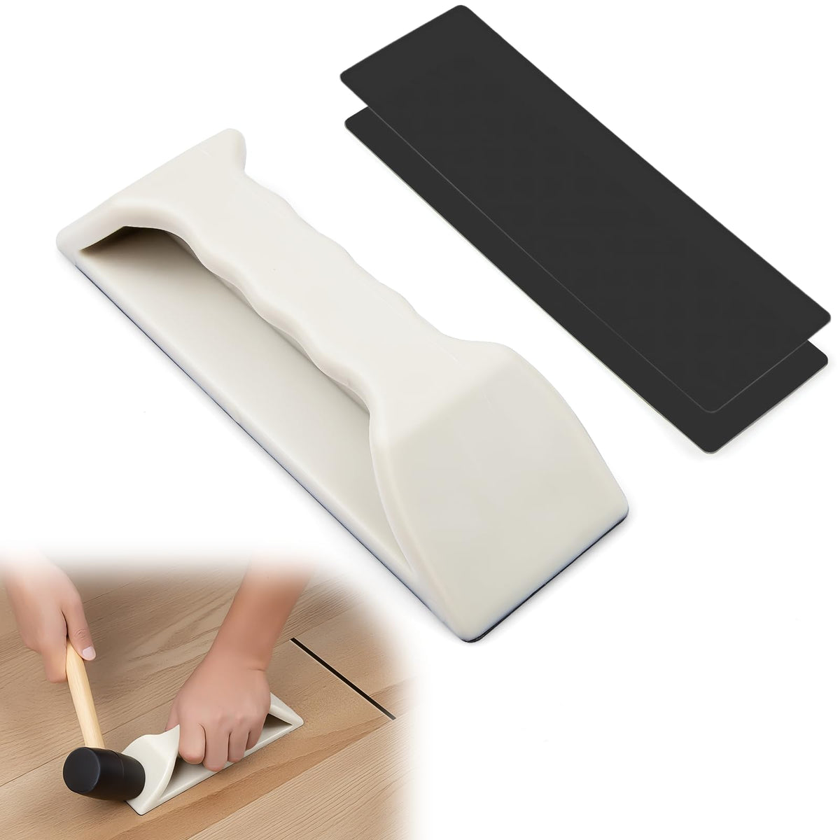 Floor Gap Fixer Tool, Violetfox Heavy-Duty Plank Grabber | Home Repair - Image 1