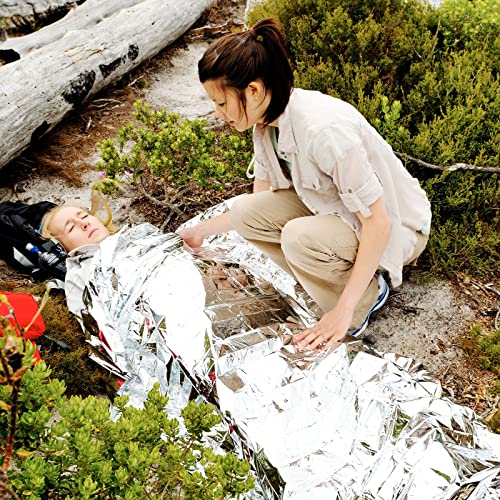 50 Pcs Emergency Blanket Bulk Space Survival Blanket - Image 7