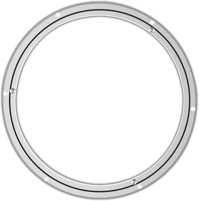 Lazy Susan Aluminum Bearing Metal Rotating Turntable Bearings Swivel Plate Hardware for Dining-Table and Workbench (16 Inchs) …