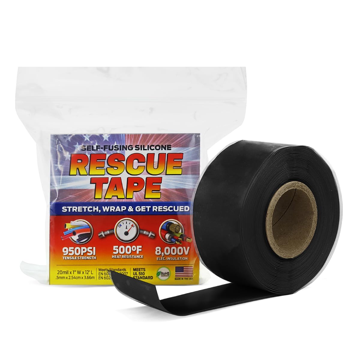 Bond It Rescue Tape Self-Fusing Silicone Repair Tape 1 | Home Repair - Image 1