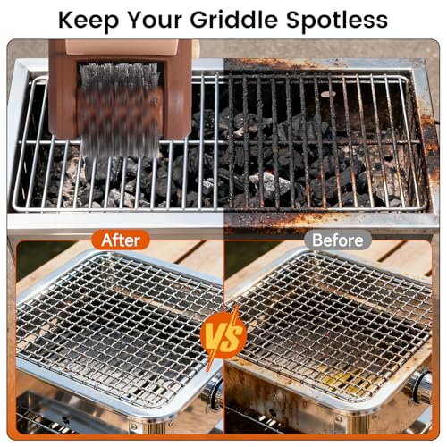 Electric Grill Brush, Cordless Rechargeable BBQ Cleaner with 700 - Image 4