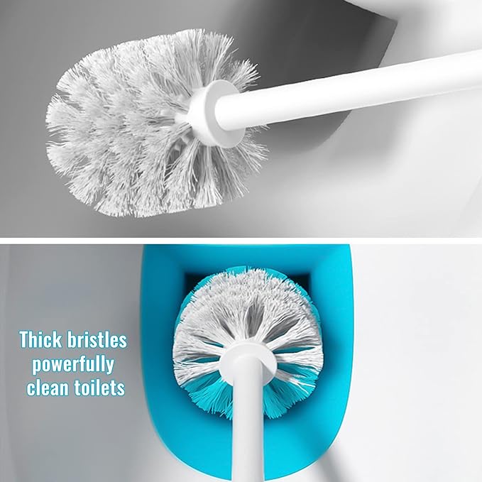 Toilet Plunger and Bowl Brush Combo Toilet & Clogging Tool Bathroom Accessories