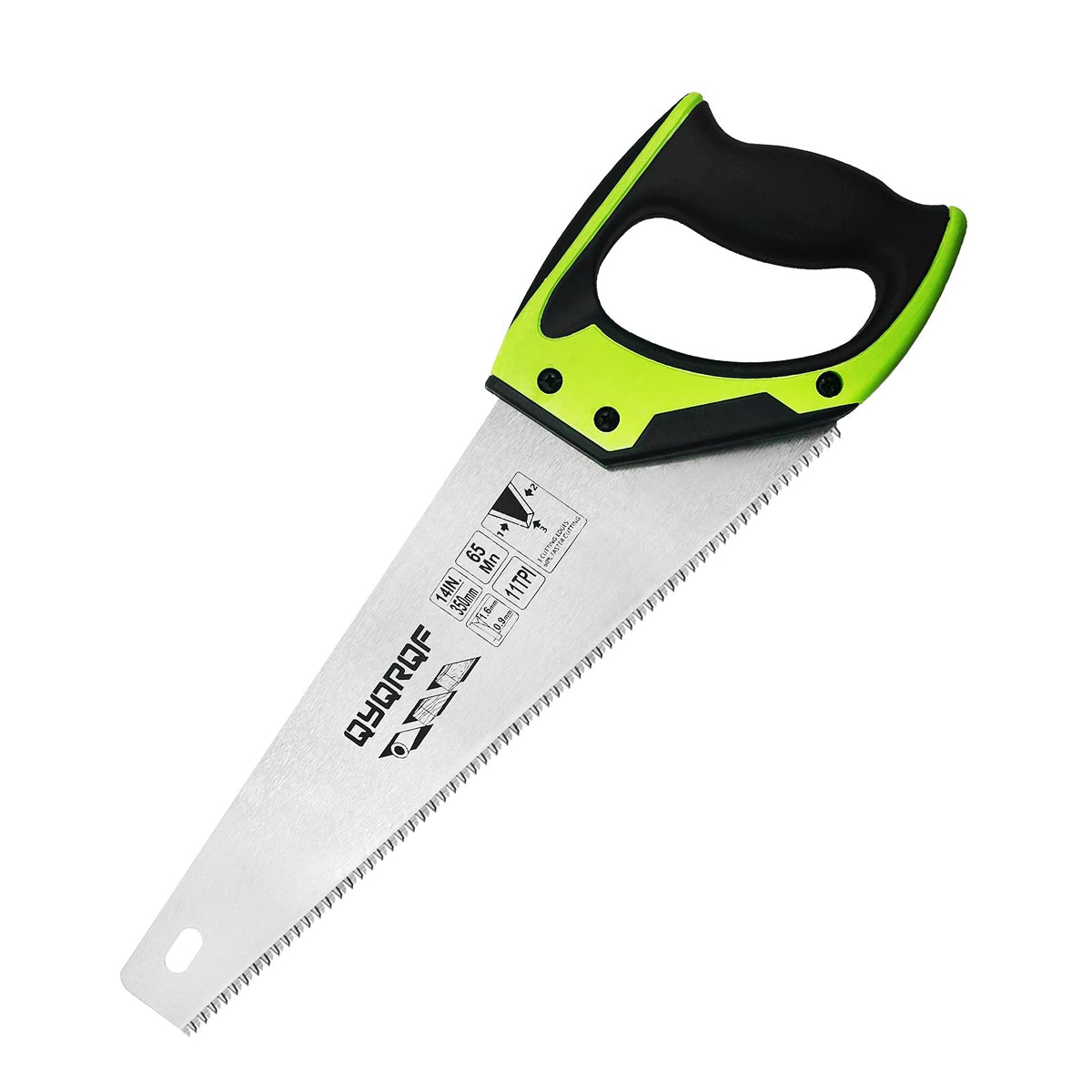 14 in. Pro Hand Saw, 11 TPI Fine-Cut Soft-Grip Hardpoint - Image 1