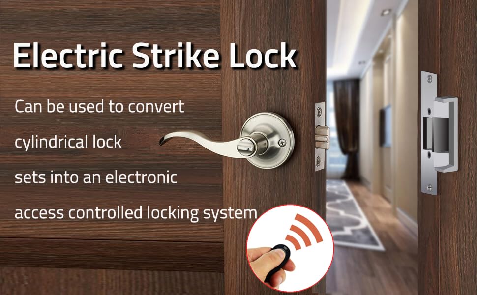 Electric Strike Door Access Control Kit Remote Control, Fail - Image 5