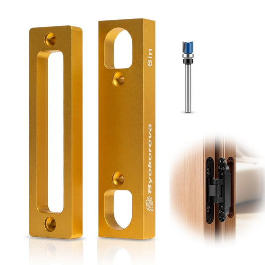 Hidden Door Hinge Jig Kit, Concealed Hinge Installation Template - Image 1