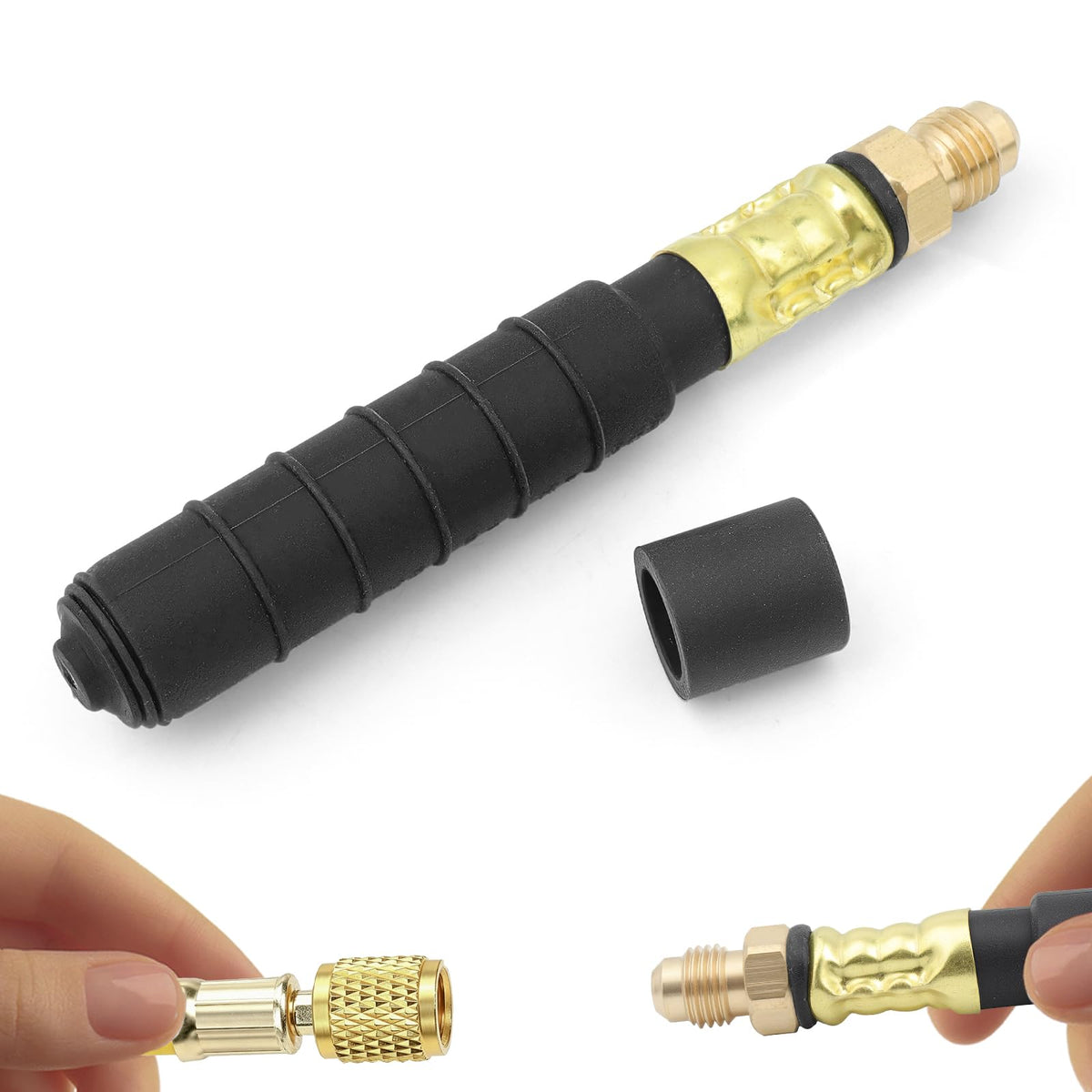 HVAC Drain Line Blow Out Tool, Drain Bladder for 3/4" to 1" Pipes - Image 1