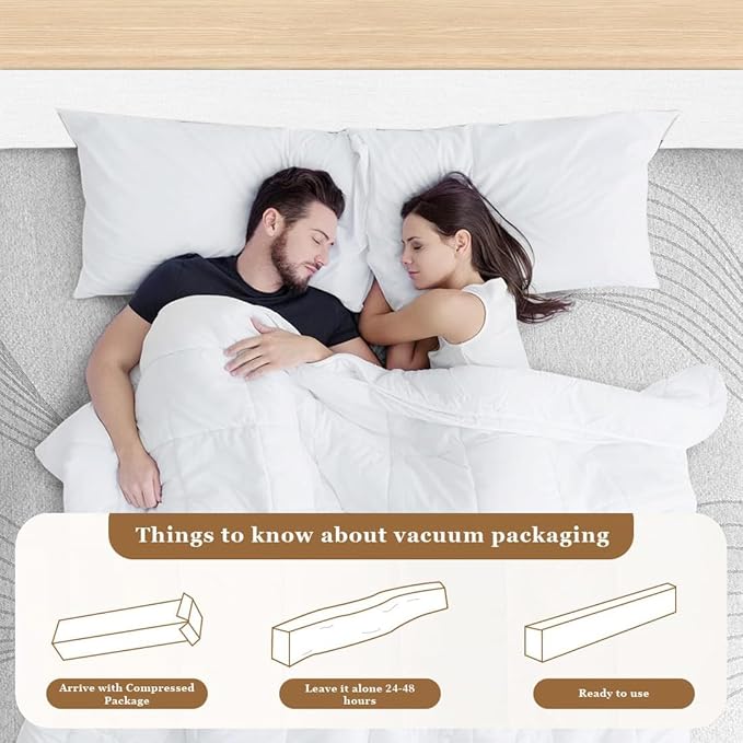 Bed Gap Filler,High-Density Bed Crack Filler with Removable Cover,Mattress Extender for Headboard Gap,Spacer Filler Between Mattress and Wall,Bed Wedge Gap Filler,Full Size,rice-white,60"x2"x6"