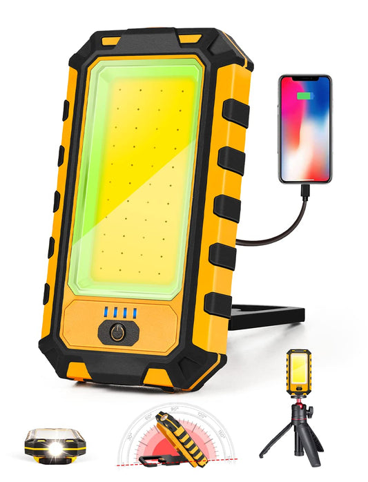LED Rechargeable Magnetic Work Light 1500Lumens, Hanging - Image 1