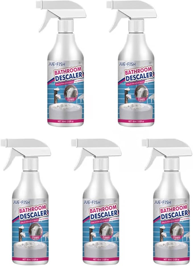 Stubborn Stains Cleaner - No-Scrub Foam for Tough Stains, Powerful & Safe on Multiple Surfaces Including Tile & Glass (5)