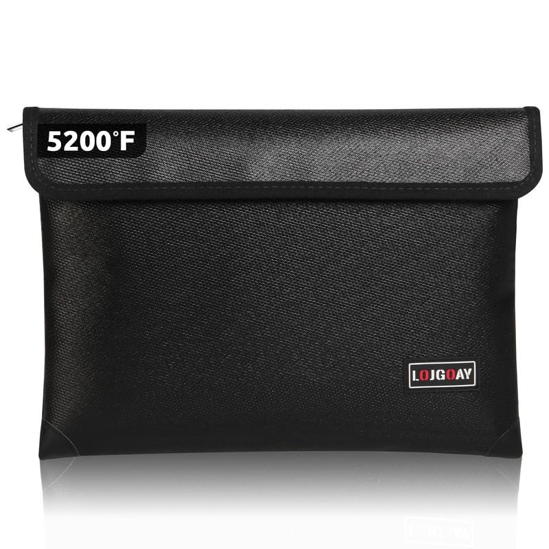 Fireproof Document Bag - with 5200°F Heat Insulated, Waterproof - Image 1