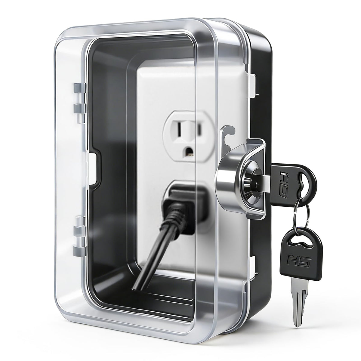 Socket Lock, Child Proof, ABS Bite Resistant Safety Box | Hand Tools - Image 1