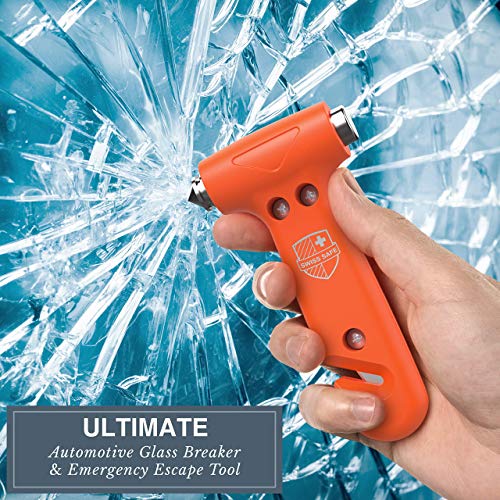 Swiss Safe Car Safety Hammer Window Breaker Tool | Hand Tools - Image 7