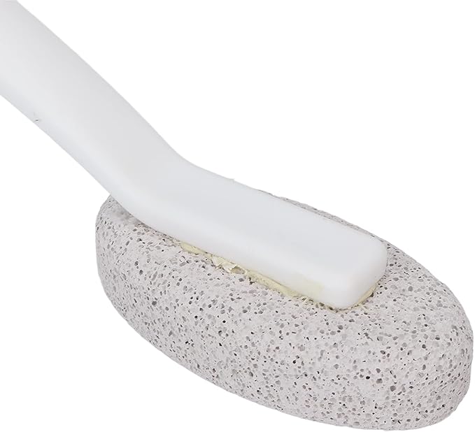 Pumice Stone for Toilet, Pumice Stone Toilet Bowl Cleaner Pumice Stone Cleaning Brush Hard Water Toilet Bowl Ring Remover Cleaner for Household Sink Pool Bathroom Kitchen