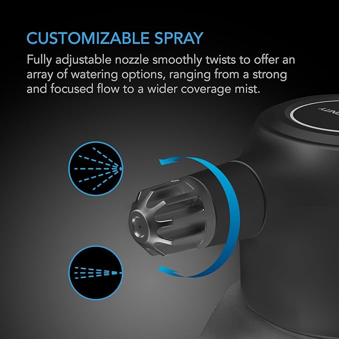 AC Infinity Automatic Sprayer & Humidity Dome Germination Kit Bundle — 2L USB Rechargeable Electric Spray Bottle with Adjustable Nozzle + Heavy-Duty 3mm Thick Dome with Seedling Tray & Vented Panels