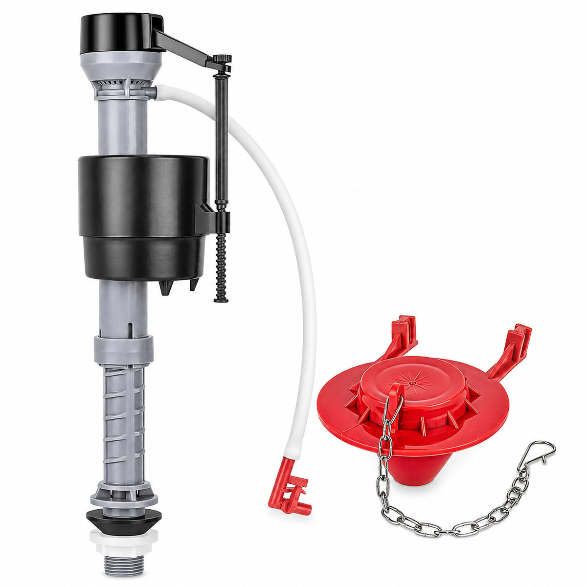 Toilet Tank Replacement Kit with 2-Inch Flapper | Bathroom Essentials - Image 1