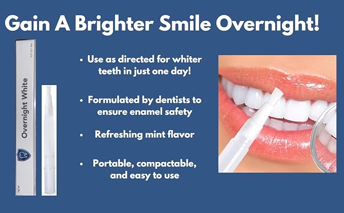 Oral PRO| Overnight Teeth Whitening Pen, Fast Acting, Instant Results, Teeth Stain Eraser, Easy Use, Brighter Teeth in only 7 Days