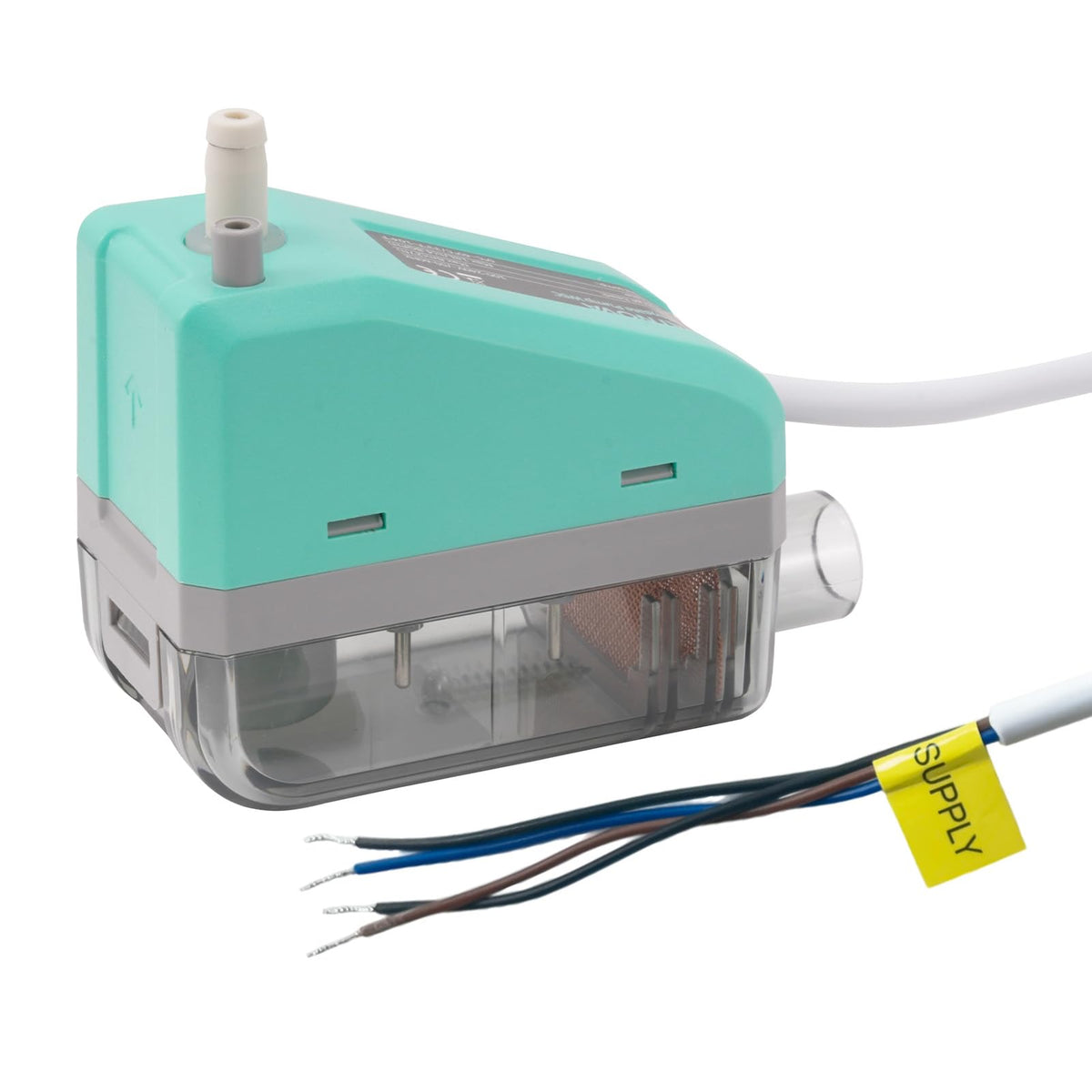 WATNOVA HVAC Corner Condensate Pump, One-Piece Pump & Reservoir - Image 1