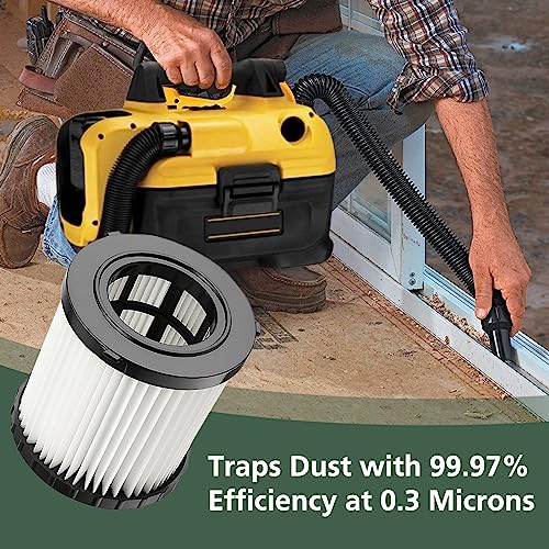 DCV581H DCV580H Vacuum Filter for DEWALT 20V Cordless Shop Vac - Image 5