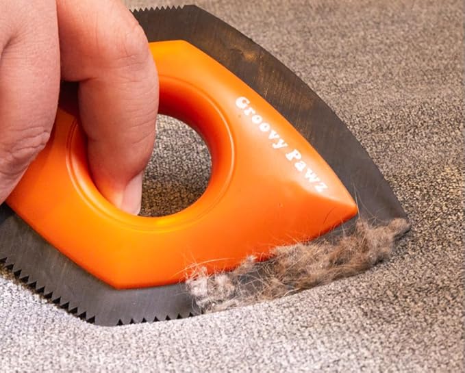 Pet Hair Removal Kit w/Static Brush | Pet Fur Collector | Car Dander Clean-up | Includes 18 Cat and Dog Hair Collecting Washer/Dryer Balls | Dog Brush/Edge Cleaner | Safe and Gentle