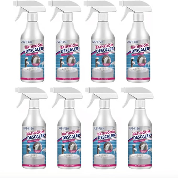 Stubborn Stains Cleaner - No-Scrub Foam for Tough Stains, Powerful & Safe on Multiple Surfaces Including Tile & Glass (8)