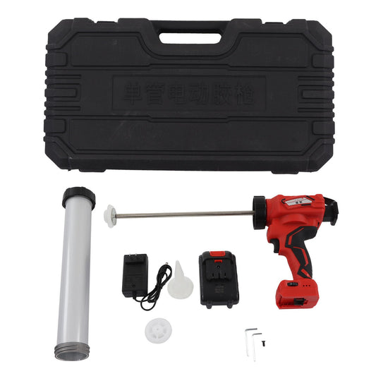Electric Caulking Gun Kit, Cordless Battery Powered with Aluminum - Image 1