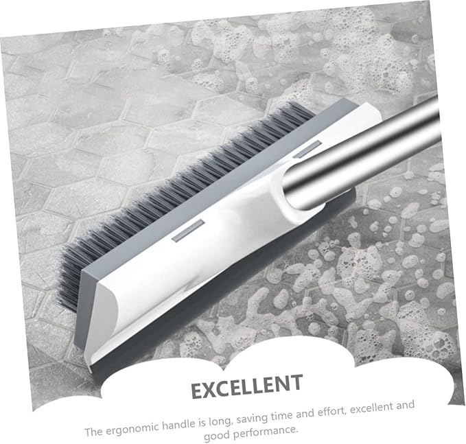 Toilet Tile Cleaning Brush Floor Cleaning Brush Long Handle for Bathroom