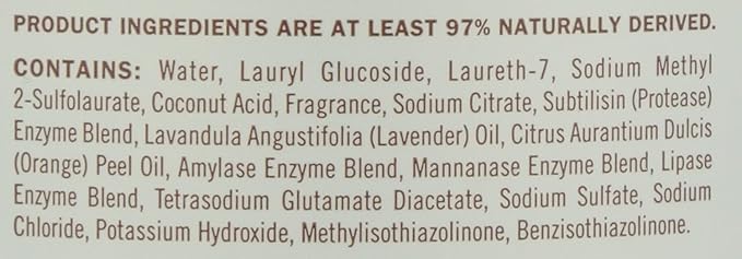 Mrs. Meyer’s Clean Day Lavender Laundry Detergent Concentrated Loads Per Bottle (64 Fl Oz (Pack of 4))