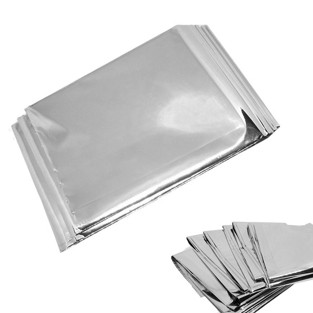 Emergency Mylar Blankets - 84" X 52"(4 Pack) - Image 1