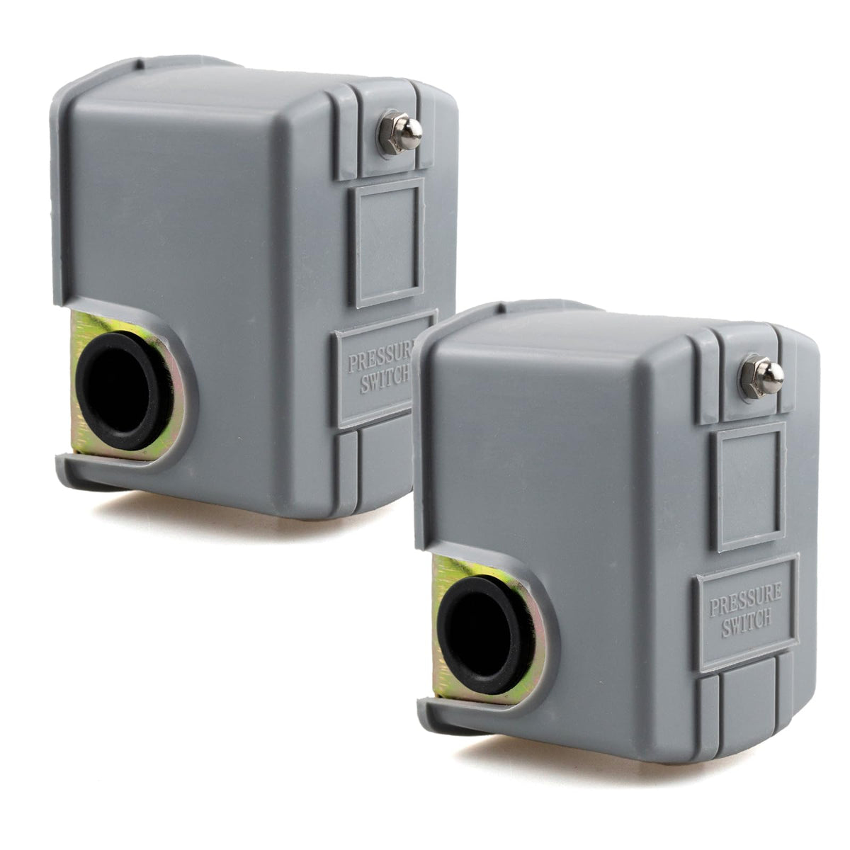 2 Pack Pressure Switch for Well Pump, Adjustable Differential - Image 1