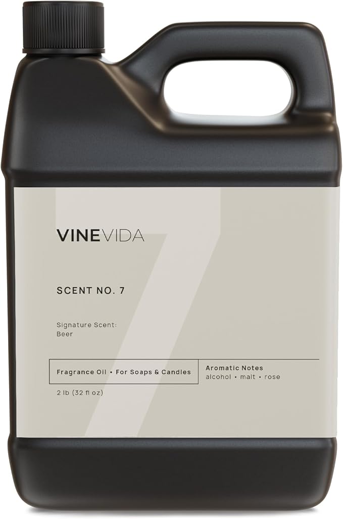 VINEVIDA [32oz] Beer Fragrance Oil for Candle Making and Soap Making - Premium Candle Scents for Soy Candles