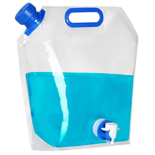 Collapsible Water Container, BPA Free Food Grade Clear - Image 1
