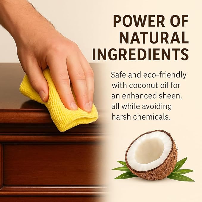 Premium Beeswax Wood Polish Conditioner – Finishing Wax - Protect, Restore and Waterproof Furniture, Cabinets & Antiques – Conditioning and Protective Finish for All Types and Colors