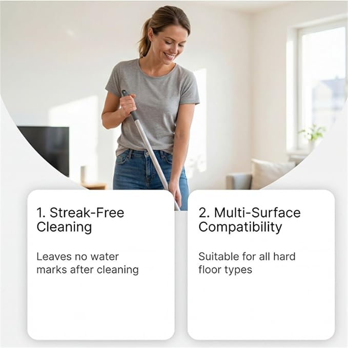 Floor Cleaning Tablets, 12PCS Floor Cleaner Tablets, High Shine & Deep Clean, Floor Cleaning Solution Tablet Lemon Scent, Flooring Protection Agent for Tile, Shine Wood (12PCS)