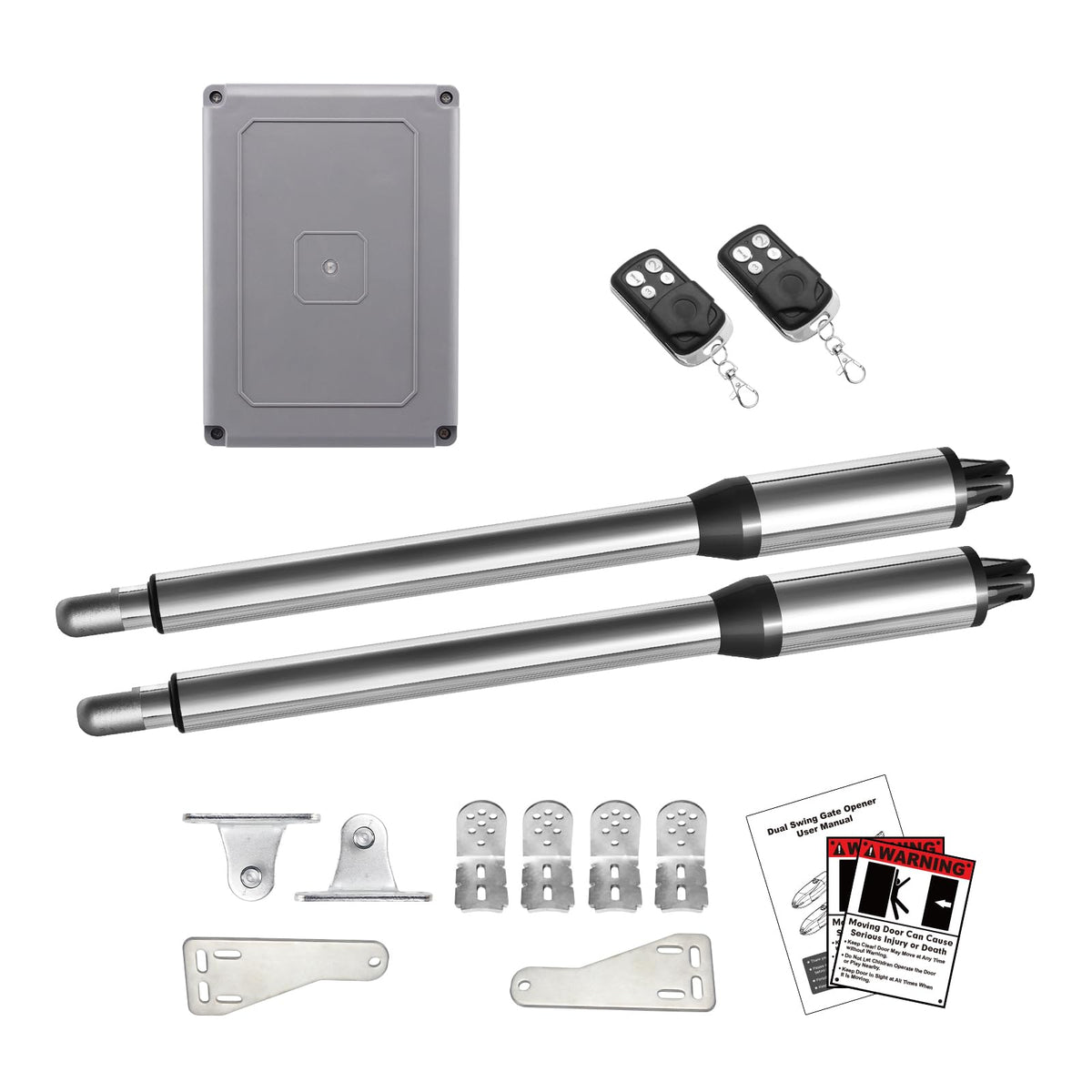 C01 Automatic Gate Opener with Remote Complete Kit for Swing Gate - Image 1